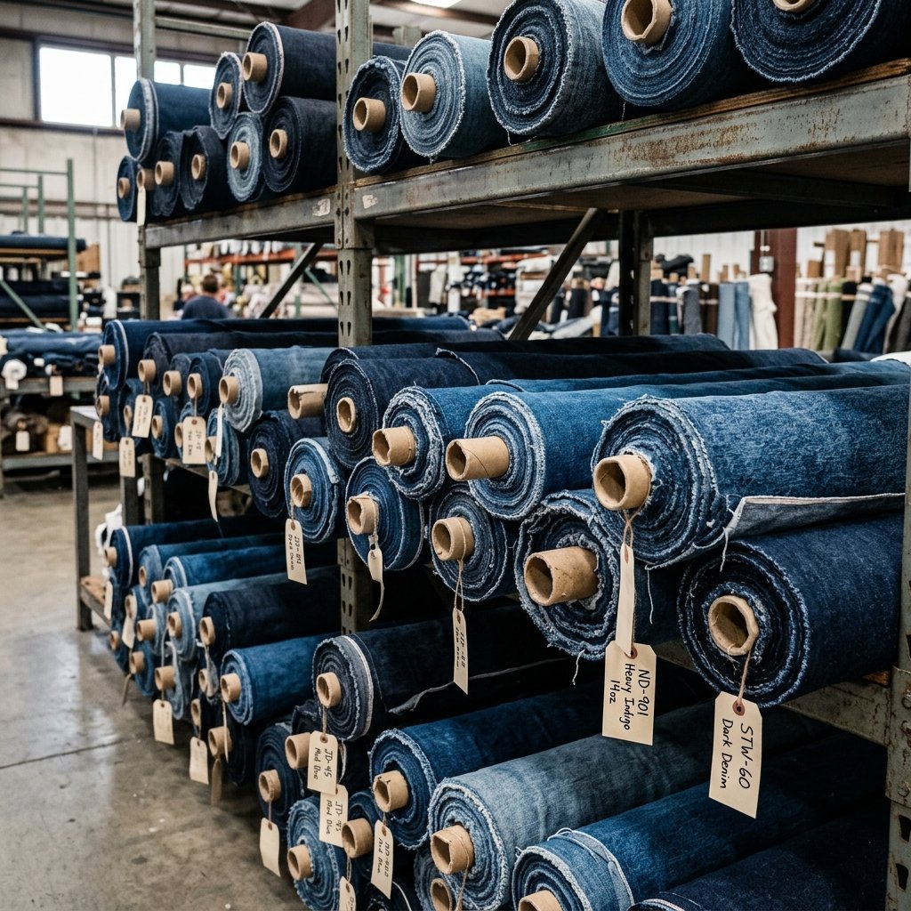 Denim Kumaş Topları