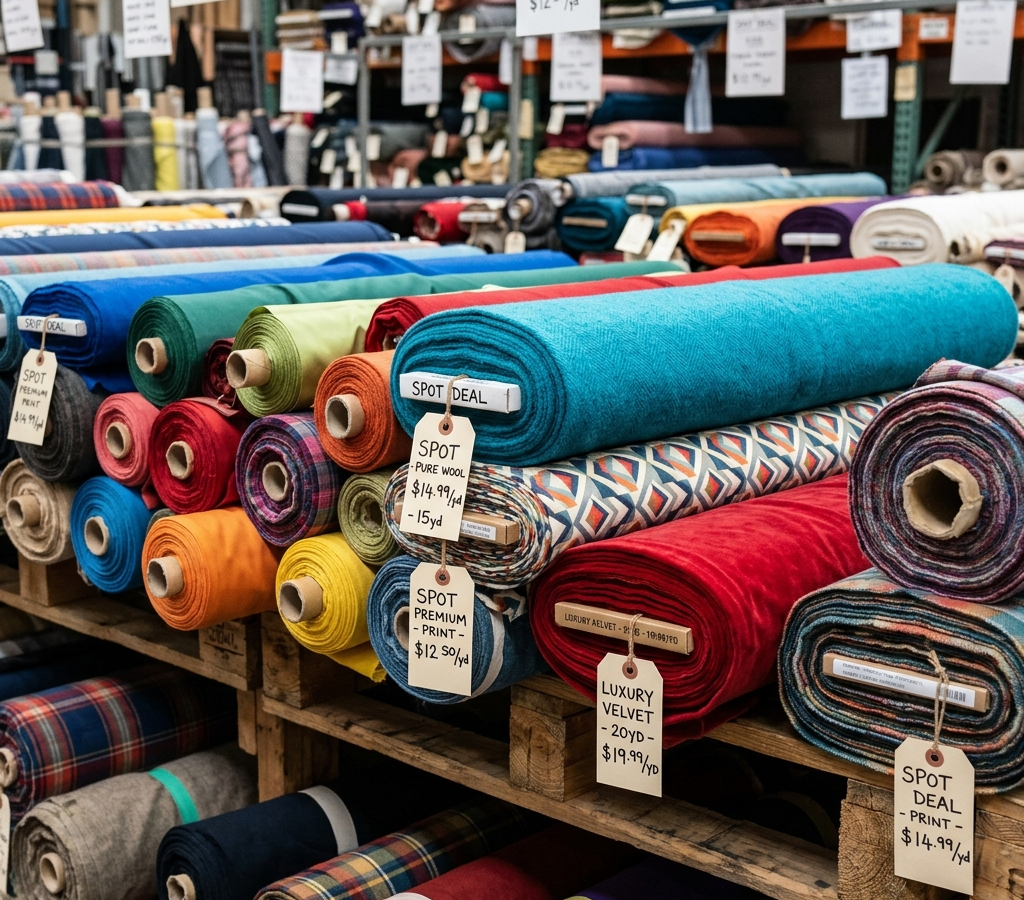 Spot Kumaş Alımı – En İyi Fiyat Garantisi